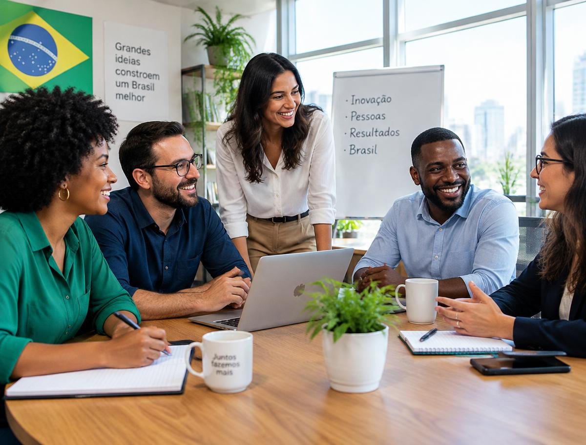 Equipe Conect em reunião